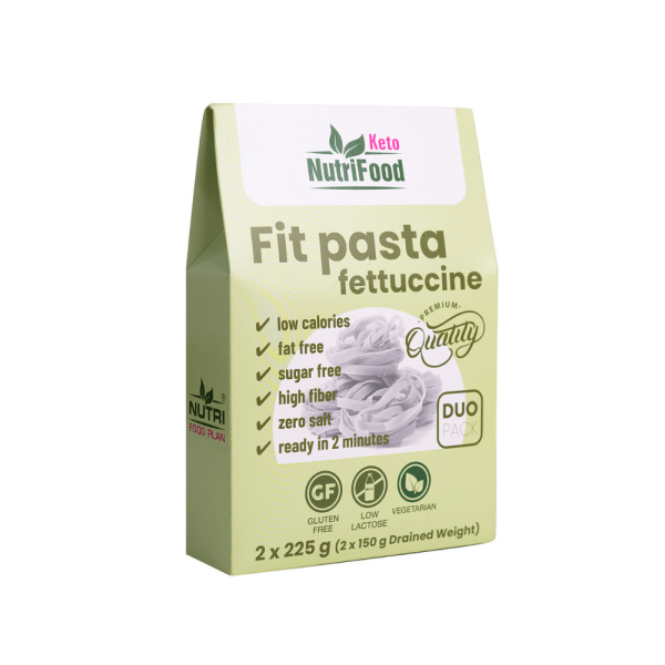 Rastlina konjak je doslova ,,zbraň“ na chudnutie. Na výber máte z troch druhov Fit Pasta NutriFood ‌Keto - špagety, fettuccine či ryža.